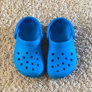 Blue Crocs